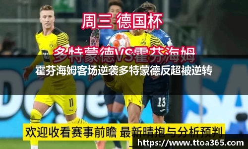 霍芬海姆客场逆袭多特蒙德反超被逆转