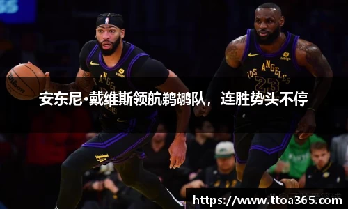 安东尼·戴维斯领航鹈鹕队，连胜势头不停